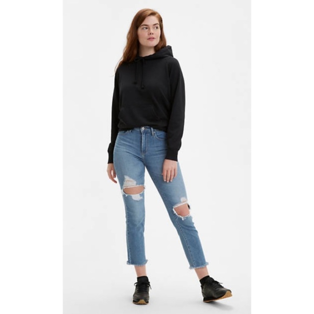 Levi’s 724 High Rise Straight Cropped Jeans 27
